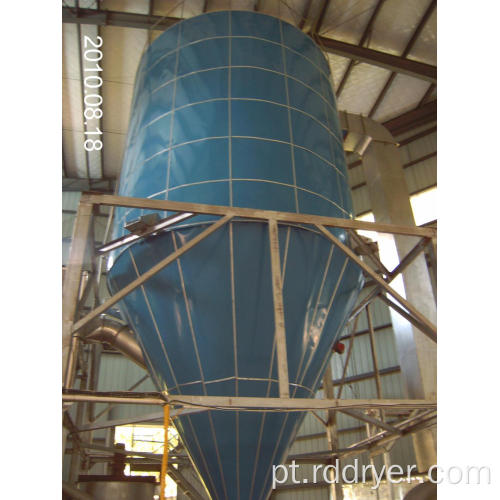 Equipamento de secagem por pulverização para equipamentos de tratamento de água